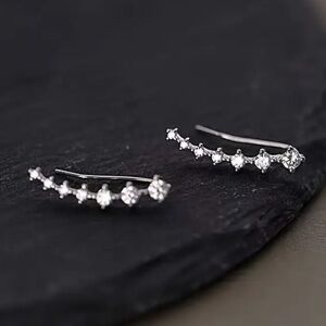 Silver Dazzle Drop Earrings